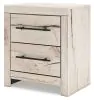 Benchcraft® B2310-92 Lawroy - Two Drawer Night Stand - Light Natural