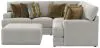 Jackson Furniture Industries 2240/62/42/12-26 Jackson Furniture Industries 2240/62/42/12-26 Tori - 2 Piece Sectional With Comfort Coil Seating, 41