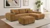 Coaster Fine Furniture 509344 Octavia - Fabric Upholstered Rectangular Ottoman - Amber