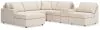 Ashley Furniture 92103S21 Ashley Furniture 92103S21 Modmax - 6-Piece Sectional With Laf Corner Chaise And Storage Console - Oyster