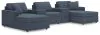 Ashley Furniture 92121S44 Ashley Furniture 92121S44 Modmax - 5-Piece Pit Sectional With Storage Consoles - Ink
