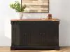 Ashley Furniture D634-80 Wildenauer - Dining Room Buffet - Brown / Black