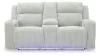 Ashley Furniture PC6420318 Ashley Furniture PC6420318 Forest Lake - Power Reclining Loveseat With Console / Adj Headrest - Alloy