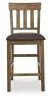 Ashley Furniture PCD592-124 Urbinforte - Upholstered Barstool (Set of 2) - Light Brown