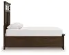 Ashley Furniture B849B2 Ashley Furniture B849B2 Taffenbrook - Queen Panel Storage Bed - Medium Brown
