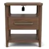 Riverside Furniture 43468 Delia - Accent Nightstand - Nouveau Walnut