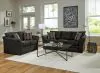 Jackson Furniture Industries 205202-1876/08-2005/14 Varner - Loveseat - Ebony