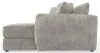 Jackson Furniture Industries 2306/63/76-01 Jackson Furniture Industries 2306/63/76-01 Bucktown - 2 Piece Sofa / RSF Chaise With Extra Thick Cuddler Seat Cushions - Parchment