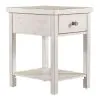 Liberty Furniture 406W-OT1023 Liberty Furniture 406W-OT1023 Modern Farmhouse - Drawer Chair Side Table - White