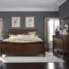 Liberty Furniture 589-BR-KSLDM Liberty Furniture 589-BR-KSLDM Rustic Traditions - 3 Piece Bedroom Set (King Sleigh Bed, Dresser & Mirror) - Rustic Cherry