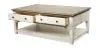 Riverside Furniture 59501 Myra - Leg Cocktail Table - Natural / Paperwhite