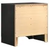 CoasterEveryday 206362 Miranda - 2-Drawer Nightstand - Black