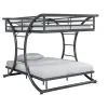CoasterElevations 460078 Stephan - Metal Full Over Full Bunk Bed - Gunmetal