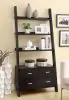 CoasterEveryday 800319 Colella - 5-Shelf Storage Ladder Bookshelf - Cappuccino