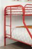 Furniture of America CM-BK931RD-TF Opal - Twin Over Full Bunk Bed - Red