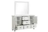 New Classic 00-B2118-DM Jamestown - Dresser & Mirror - White