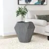 Coaster Fine Furniture 931159 Jacinto - Octagonal Solid Mango Wood Side Table - Gray