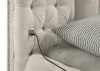 Coaster Fine Furniture 360111KE Sonya - Upholstered Eastern King Round Storage Bed - Ivory