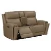 Liberty Furniture 7021TO-23P Liberty Furniture 7021TO-23P Camden - Loveseat With Console P3 & ZW - Aline Toast