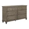 Liberty Furniture 104G-BR31 Liberty Furniture 104G-BR31 Twin Lakes - 6 Drawer Dresser - Gray