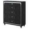 Coaster Fine Furniture 223165 Lorient - 5-Drawer LED Chest of Drawers - Black