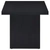 Coaster Fine Furniture 706408-S2 Devar - 2 Piece Square Cocktail Coffee End Table Set - Black