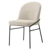 ACME DN04676 Lark - Side Chair (Set of 2) - White / Black