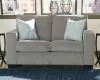 Ashley Furniture 8721435 Ashley Furniture 8721435 Altari - Loveseat - Alloy