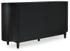 Ashley Furniture D821-60 Rowanbeck - Dining Room Server - Black