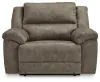 Ashley Furniture 3720352 Laresview - Zero Wall Wide Seat Recliner - Fossil