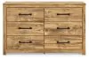 Ashley Furniture PCB1580-31 Maystonna - Six Drawer Dresser - Brown