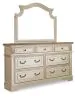 Ashley Furniture B743B1 Ashley Furniture B743B1 Realyn - Dresser, Mirror - 7-drawer - Two-tone