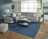 Ashley Furniture 87214S4 Altari - Left Arm Facing Corner Chaise With Sleeper 2 Pc Sectional - Alloy