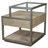 Riverside Furniture 50308 Sophie - Rectangular End Table - Natural