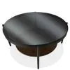 Riverside Furniture 42202 Felix - Round Coffee Table - Black
