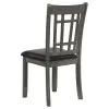 CoasterEveryday 108212 Lavon - Wood Dining Side Chair (Set of 2) - Medium Gray And Black
