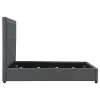 CoasterElevations 315900KE Bowfield - Upholstered Eastern King Panel Bed - Charcoal