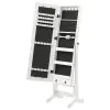 CoasterEssence 901804 Batista - Cheval Mirror With Jewelry Storage - White