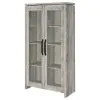 CoasterEssence 950783 Alejo - 2 Door Engineered Wood Tall Cabinet - Gray Driftwood