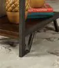 Furniture of America CM-AC286 Brick Attic - Side Table - Oak / Multi