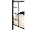 Furniture of America CM-BK939TQ-BED Claren - Twin Over Queen Bunk Bed - Black