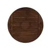 Furniture of America CM3152RPT Meagan - Round Counter Height Table - Brown Cherry