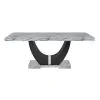 New Classic 40-3765-D4C Lyra - Dining Table & 4 Chairs - Gray