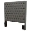 CoasterEssence 300621KWB1 Camille - Upholstered California King Panel Headboard - Gray