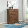 Coaster Fine Furniture 460595WAL Sumerlin - 6-Drawer Bedroom Chest Of Drawers - Medium Brown