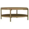 Coaster Fine Furniture 706188-S2 Arini - 2 Piece Round Coffee And End Table Set - Sand Wash