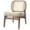 Coaster Fine Furniture 900621 Rayo - Rattan Cane Back Accent Chair With Padded Seat - Camel