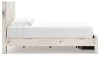 Ashley Furniture B2310B11 Ashley Furniture B2310B11 Lawroy - King Panel Bed With Storage Footboard - Light Natural