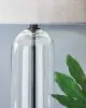 Ashley Furniture L430944 Kerrbrook - Glass Table Lamp - Clear / Black