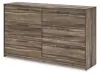 Ashley Furniture PCB2005-31 Elbrim - Six Drawer Dresser - Brown